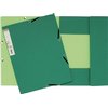 Elastomap Exacompta Forever A4 3 kleppen 380gr donkergroen foto
