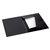 Elastomap Djois college file A4 3 klepppen PP zwart