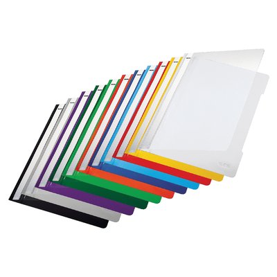 Snelhechter Leitz Standaard A4 gerecycled PP rood