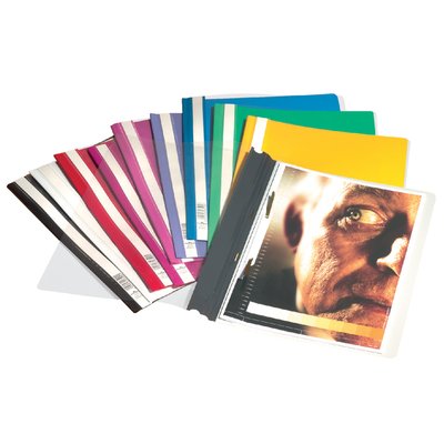 Snelhechter Durable A4 PVC zwart
