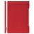 Chemise à lamelle Durable A4 PVC rouge