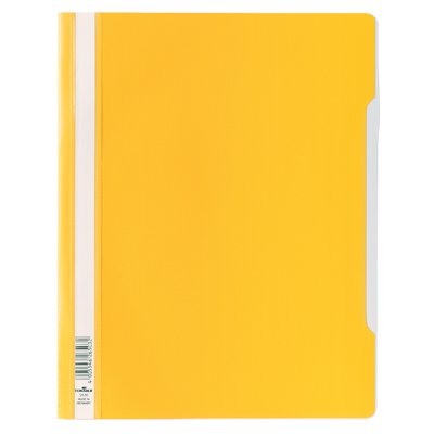 Chemise à lamelle Durable A4 PVC jaune