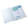 Offertemap Oxford A4 met insteektas 2 kleppen 0.5mm PP wit foto