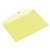 Enveloptas Europel A5 250x180mm dwars transparant geel