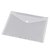 Enveloptas Europel A4 240x310mm 11-gaats PP transparant wit
