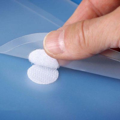Enveloptas Europel A4 240x310mm 11-gaats PP transparant wit