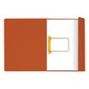 Clipmap Secolor A4 100% gerecycled karton 250gr rood verpakt per 10 stuks foto