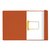 Clipmap Secolor A4 100% gerecycled karton 250gr rood verpakt per 10 stuks