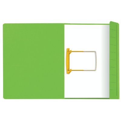 Clipmap Secolor A4 100% gerecycled karton 250gr groen verpakt per 10 stuks