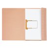Clipmap Secolor A4 100% gerecycled karton 250gr beige verpakt per 10 stuks foto