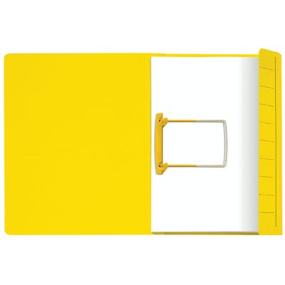 Clipmap Secolor Folio 100% gerecycled karton 250gr geel