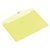 Enveloptas Europel A4 335x240mm dwars PP transparant geel