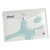Enveloptas Rexel ice A4 + visitekaart transparant 5 stuks