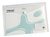 Enveloptas Rexel ice A4 + visitekaart transparant 5 stuks