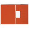 Dossiermap Djois Secolor Mammoet folio 3 kleppen 250gr recycled rood 10 stuks foto