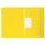 Dossiermap Djois Secolor Mammoet folio 3 kleppen 250gr recylced geel