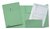 Dossiermap Esselte A4 3 kleppen manilla 275gr groen