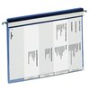 Personeelsmap Durable 5 vakken + hangrail blauw foto