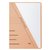 Insteekmap Djois Secolor A4 recycled 250gr chamois