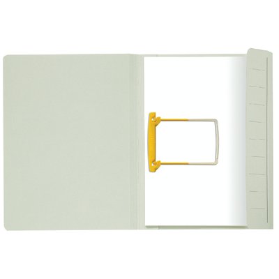 Clipmap Secolor A4 100% gerecycled karton 250gr grijs verpakt per 50 stuks