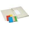 Dossiermap Djois Secolor Mammoet folio 3 kleppen 250gr recycled geel 50 stuks foto