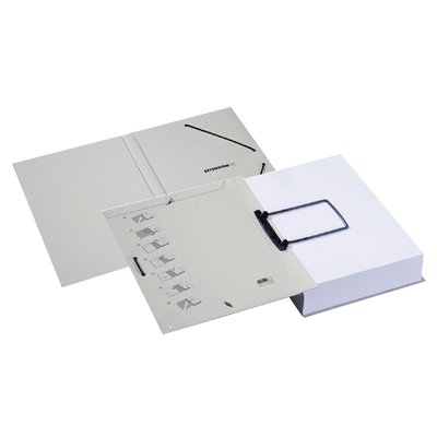 Dossiermap Djois Extension File 70mm 335gr grijs