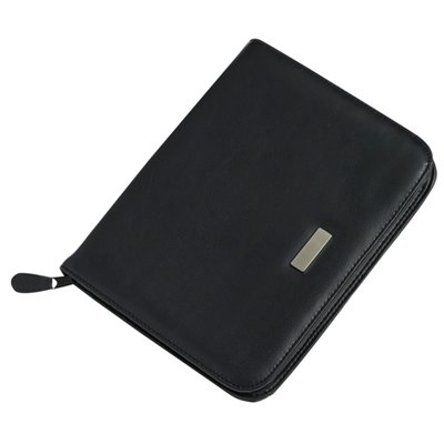 Schrijfmap Rillstab Excellent deluxe A5 lederlook zwart