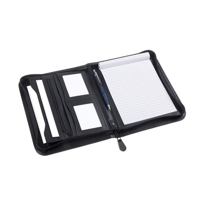 Schrijfmap Rillstab Excellent deluxe A5 lederlook zwart