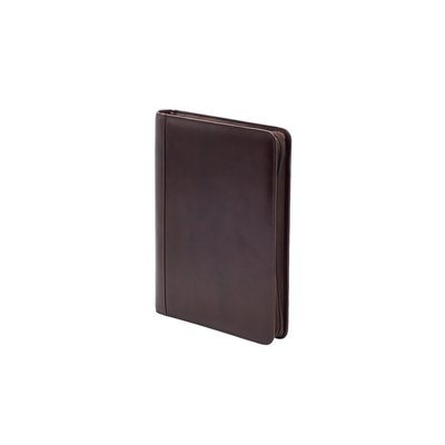 Conférencier Van der Spek 2041 A4 cuir anneaux marron