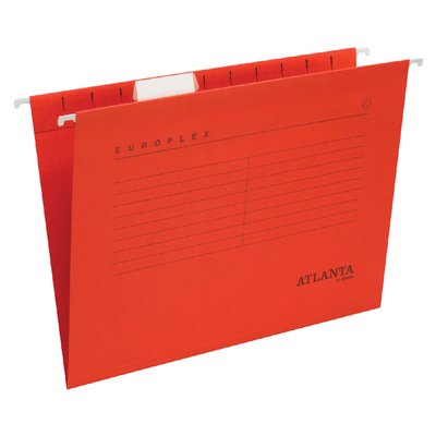 Hangmap Djois Euroflex recycled A4 V-bodem rood