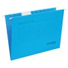 Hangmap Djois Euroflex recycled A4 V-bodem blauw 25 stuks foto