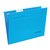 Hangmap Djois Euroflex recycled A4 V-bodem blauw 25 stuks
