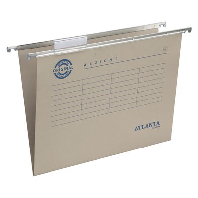 Hangmap Djois Alzicht folio frontaal recycled V-bodem 230gr grijs