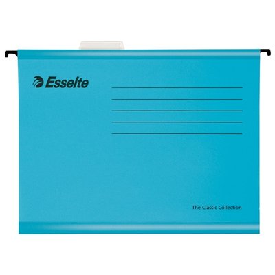 Hangmap Esselte Classic A4 V-bodem 345x240mm blauw