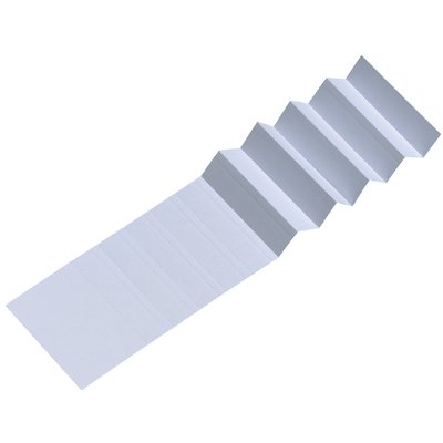 Ruiterstrook voor Esselte Classic 50mm wit 10 stuks