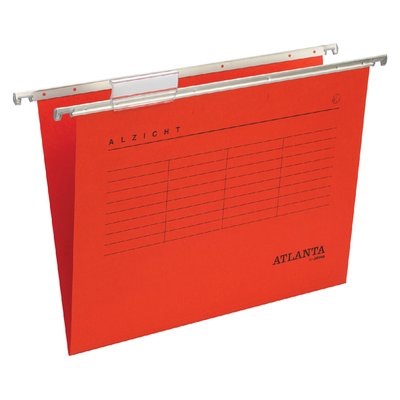Hangmap Djois Alzicht A4 frontaal recycled V-bodem rood