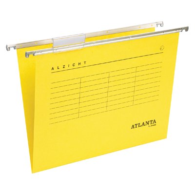 Hangmap Djois Alzicht folio frontaal recycled V-bodem geel