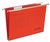 Hangmap Djois Alzicht folio frontaal recycled U-bodem rood