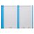 Ruiterstrook Elba Nr 8 138x6mm lateraal blauw 10 vel