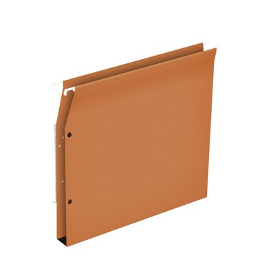 Hangmap Medium Flex A4 U-bodem 30mm karton oranje
