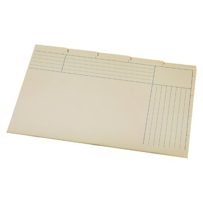 Chemise Djois Atlanta Folio 5 compartiments 180g jaune