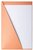 Insteekmap Quantore driehoek ICN1 219x330mm 225gr chamois
