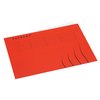 Vouwmap Secolor A4 100% gerecycled karton 250gr rood foto