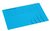 Vouwmap Secolor A4 100% gerecycled karton 250gr blauw