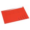 Vouwmap Secolor met tabrand A4 100% gerecycled karton 250gr Rood foto
