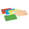 Vouwmap Secolor met tabrand A4 100% gerecycled karton 250gr Blauw foto
