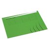 Vouwmap Secolor met tabrand A4 100% gerecycled karton 250gr Groen foto