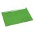 Vouwmap Secolor met tabrand A4 100% gerecycled karton 250gr Groen