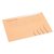 Vouwmap Secolor met tabrand A4 100% gerecycled karton 250gr Beige
