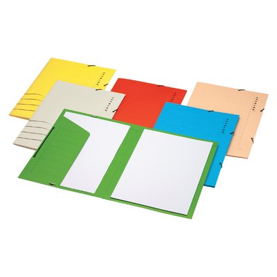 Elastomap Secolor Folio 100% gerecycled karton 250 gr Rood